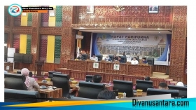 Paripurna DPRD Jawaban Jawaban Bupati Rohil Atas pandangan Umum Fraksi RANPERDA APBD 2025