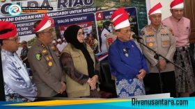 Wakil ketua DPRD Rohil Imam Suroso Hadiri Ekspedisi Merah Putih Presisi