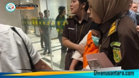 Kejaksaan Tinggi Riau melakukan penahanan terhadap delapan tersangka Kasus PT SPRH Rokan Hilir